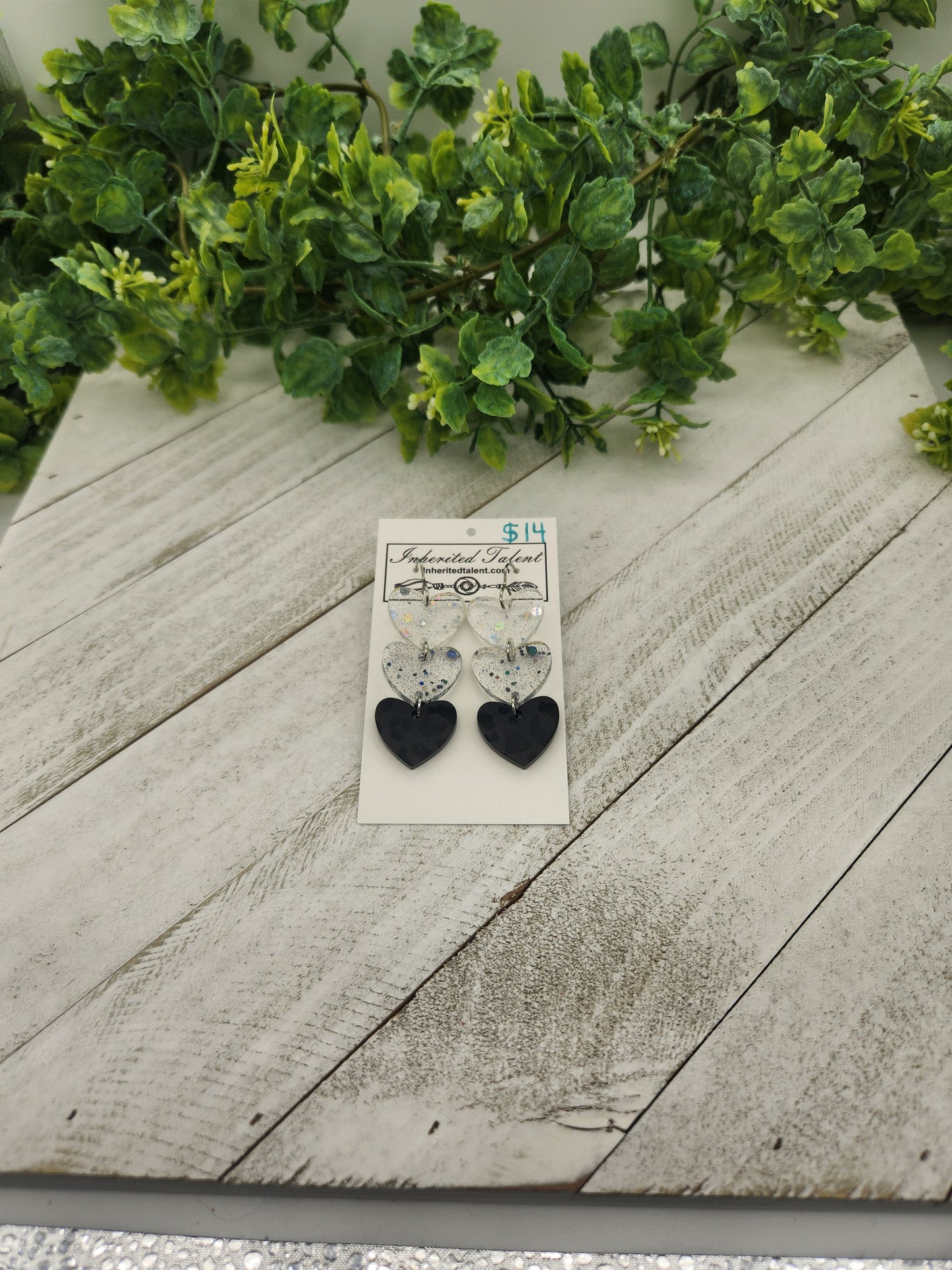 Heart earrings