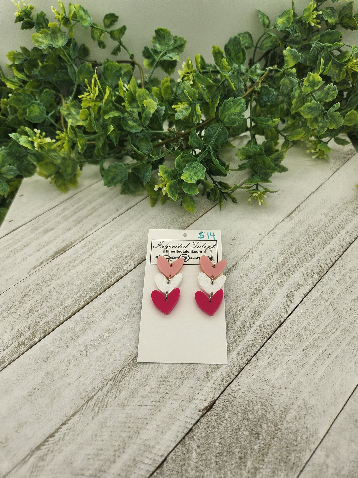 Heart earrings