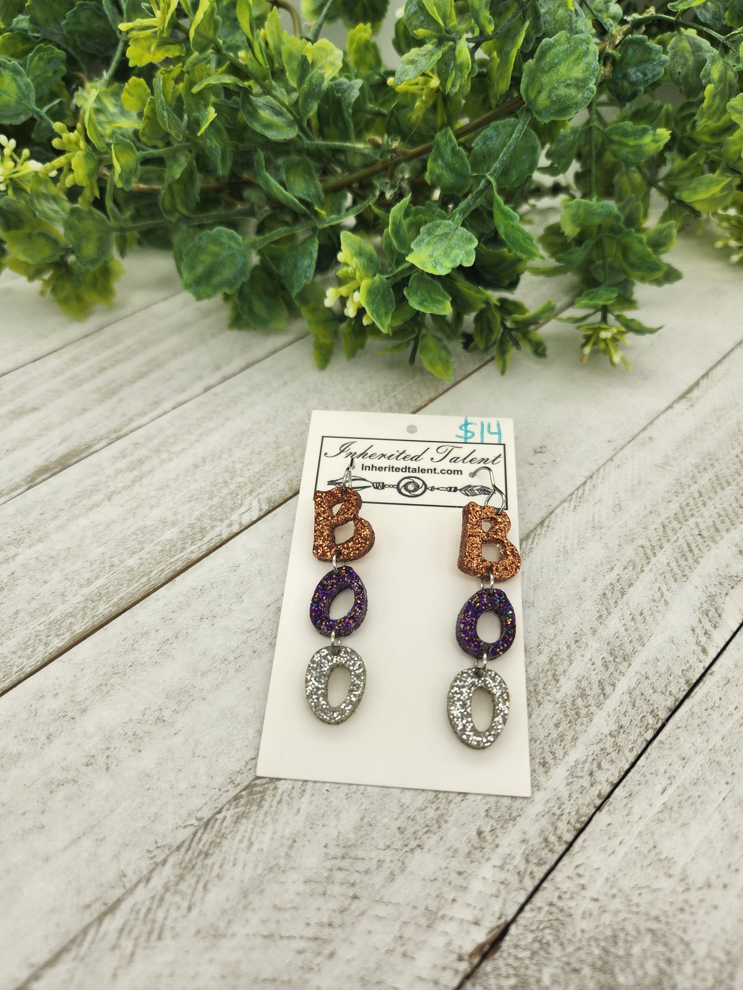 Boo earrings