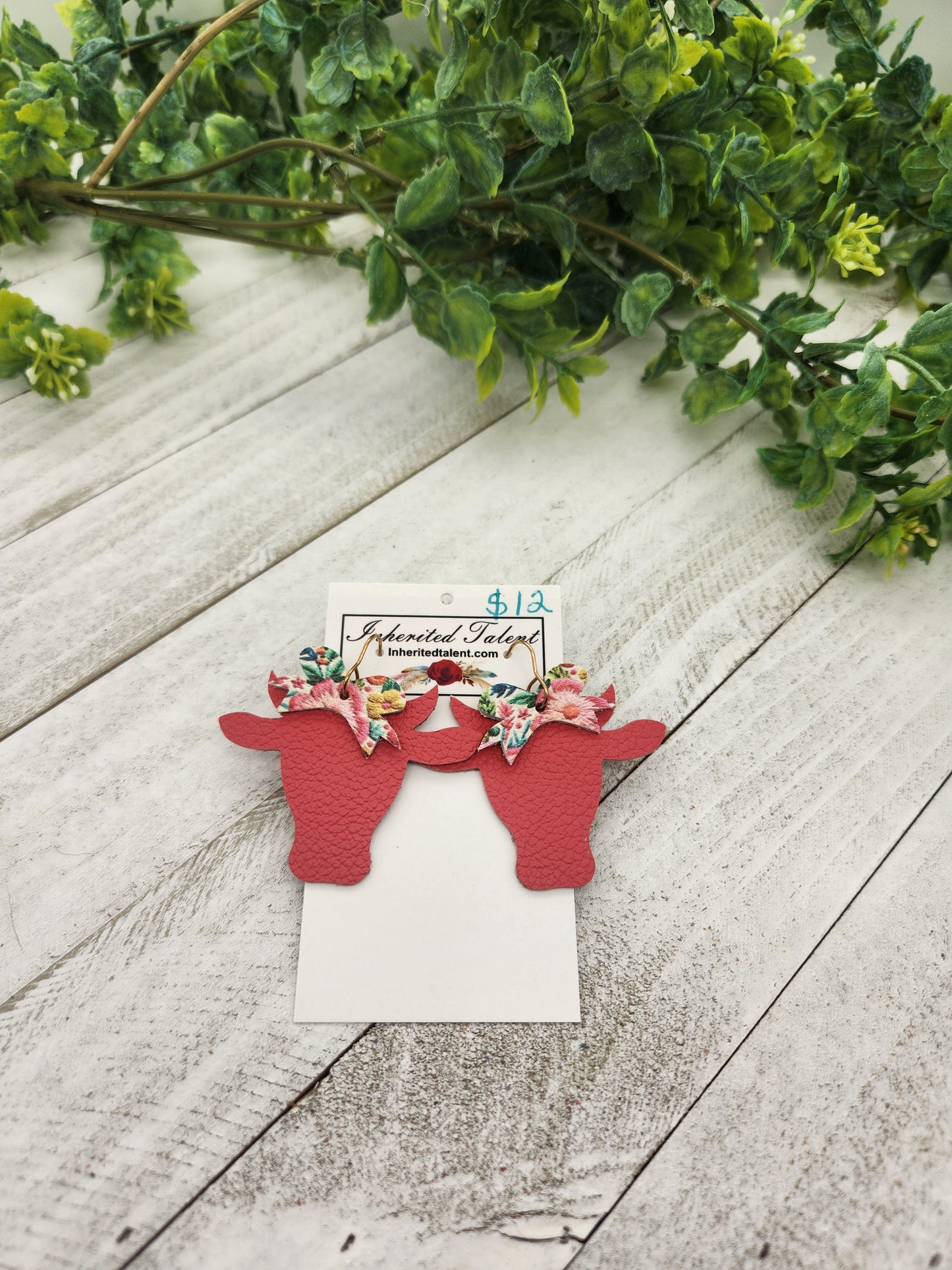 Cow Earrings
