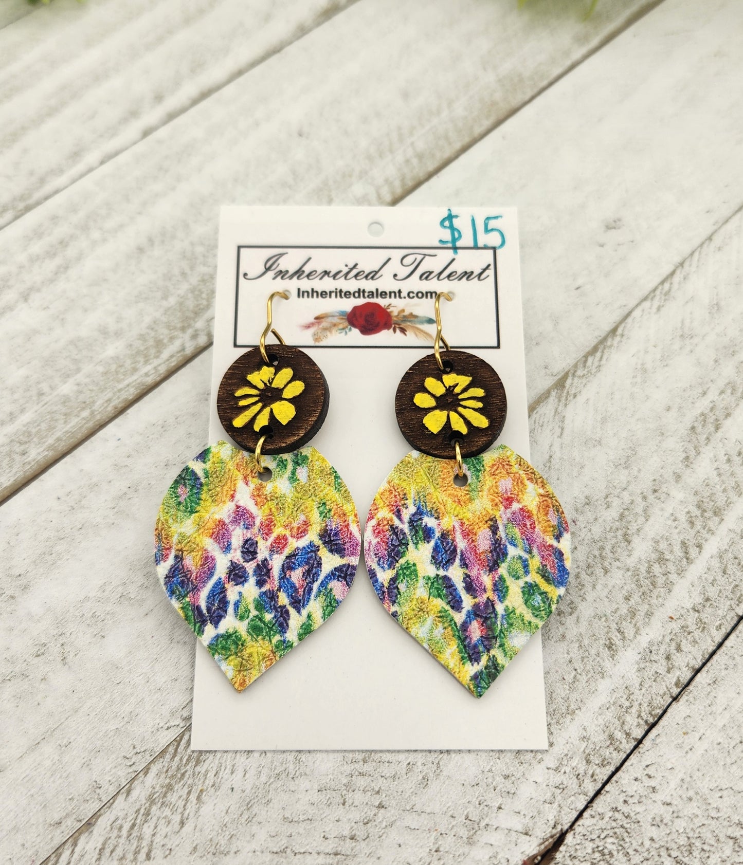 Multicolored Earrings