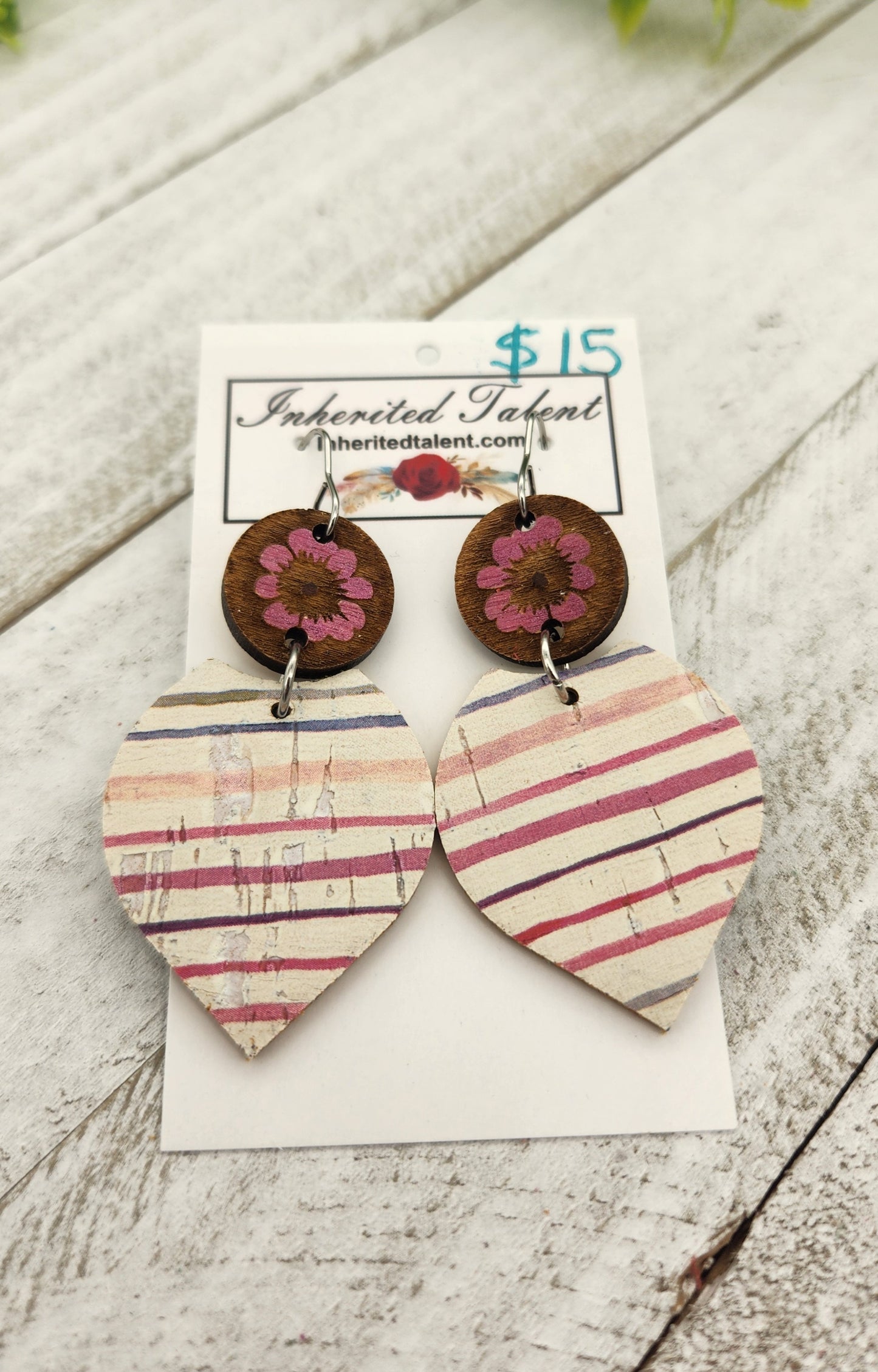 Genuine Leather Earrings