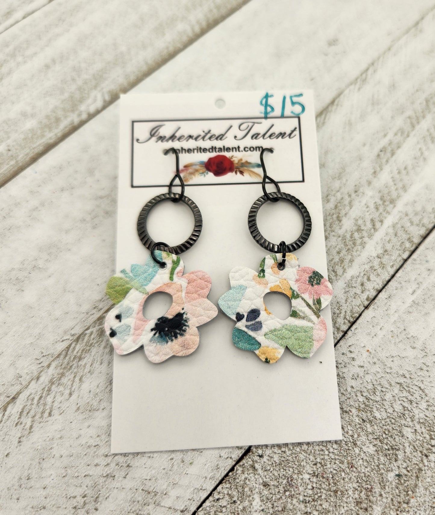 Genuine Leather Earrings