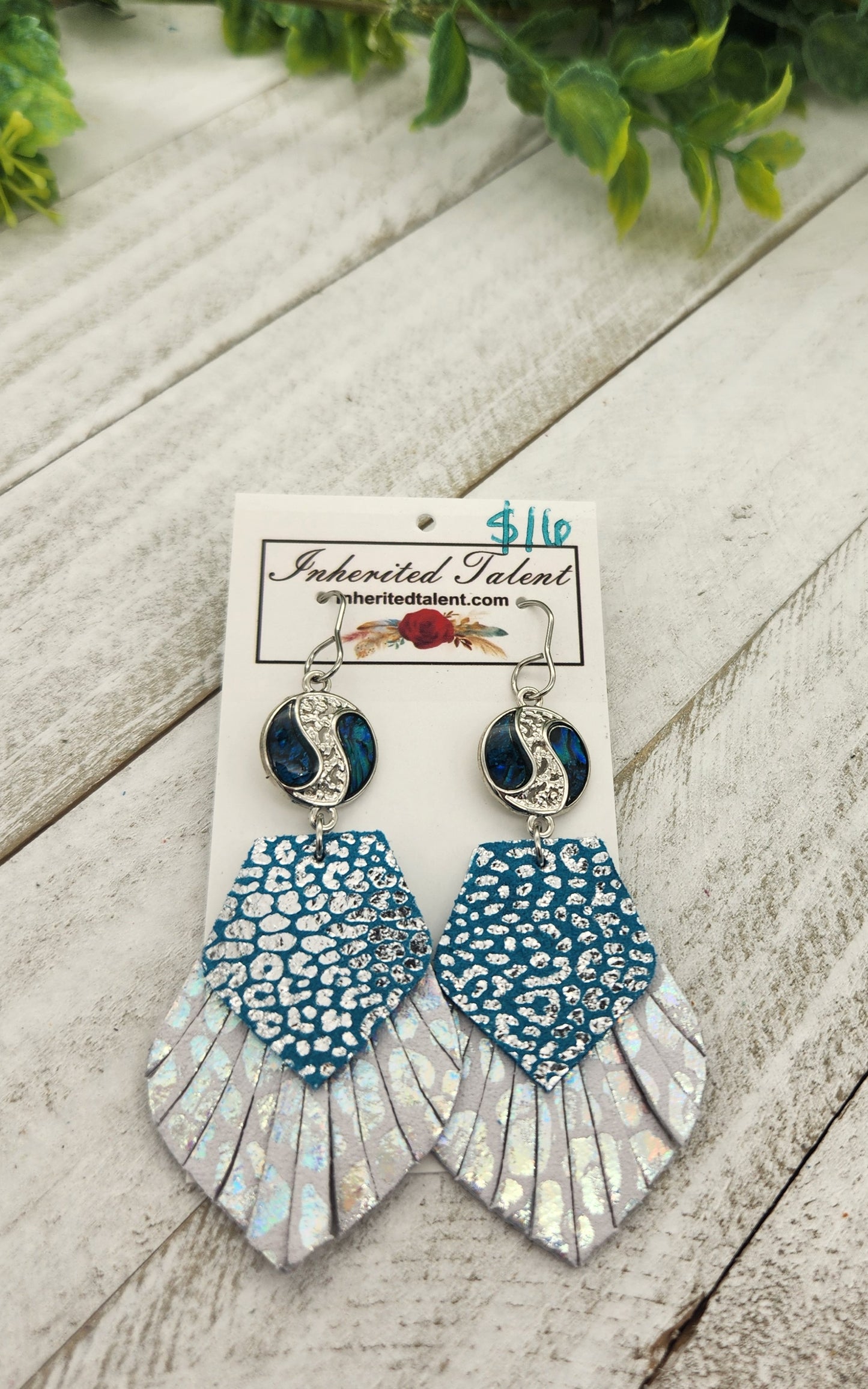 Genuine Leather Earrings