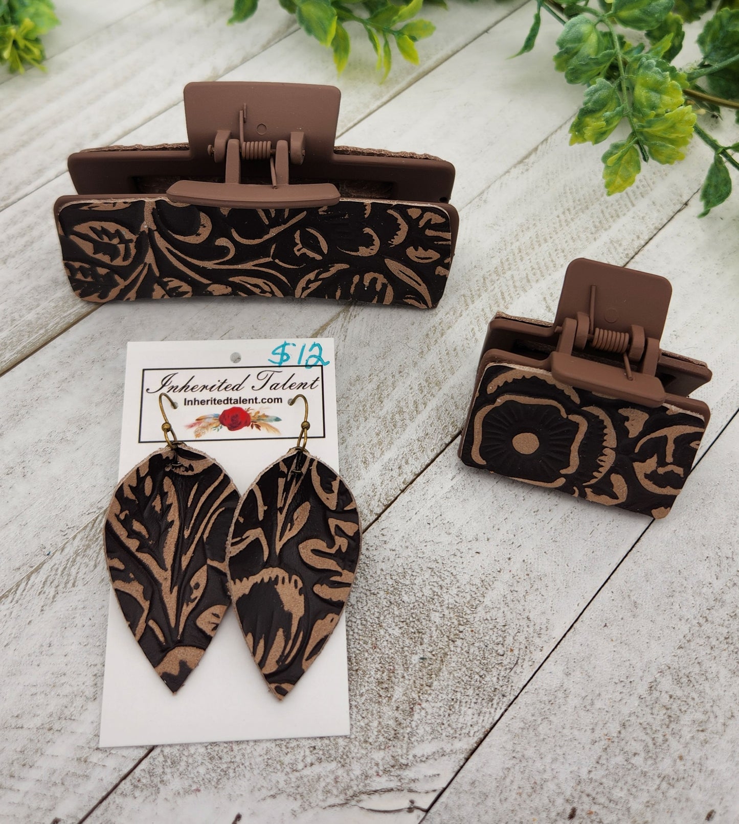 Brown Print