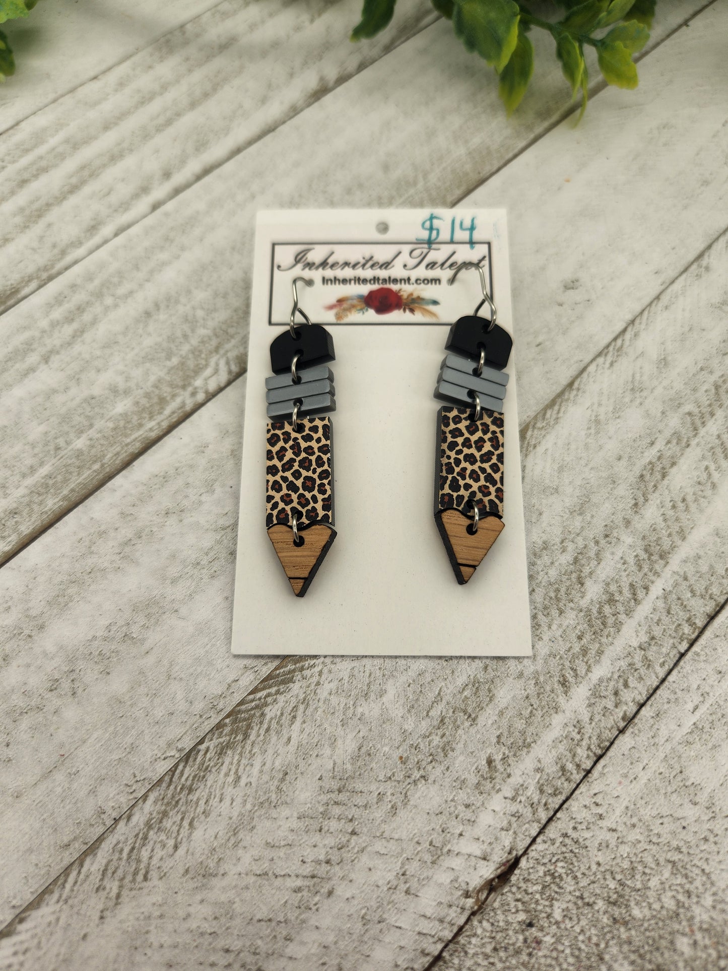 Pencil Earrings