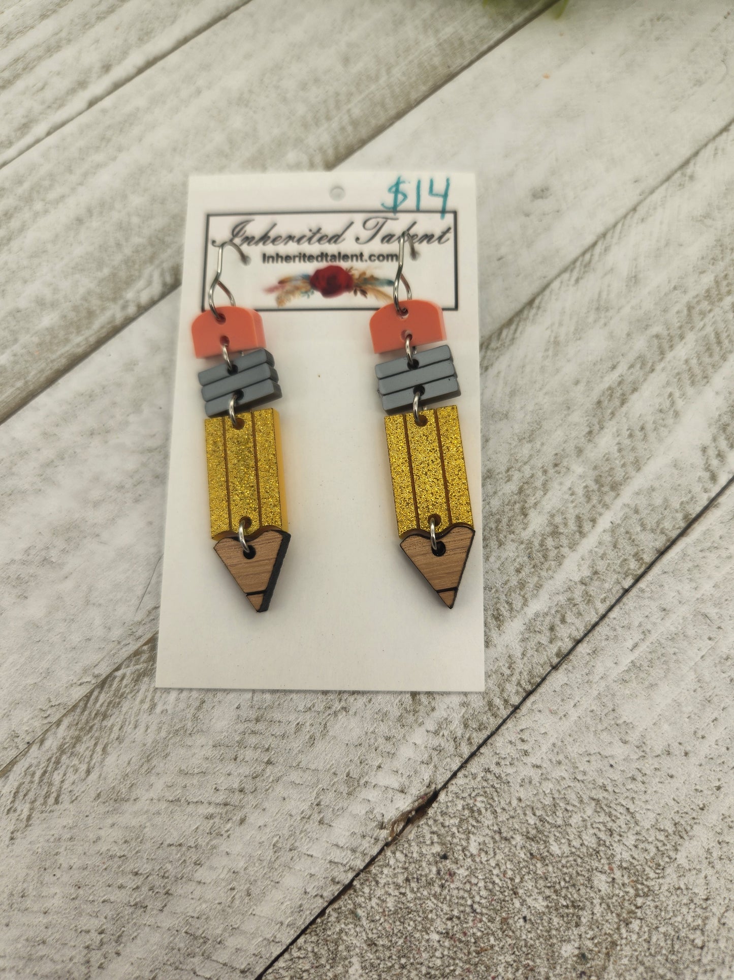 Pencil Earrings