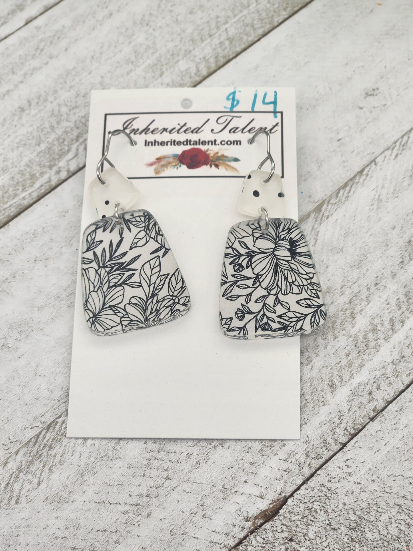 Plant Earrings