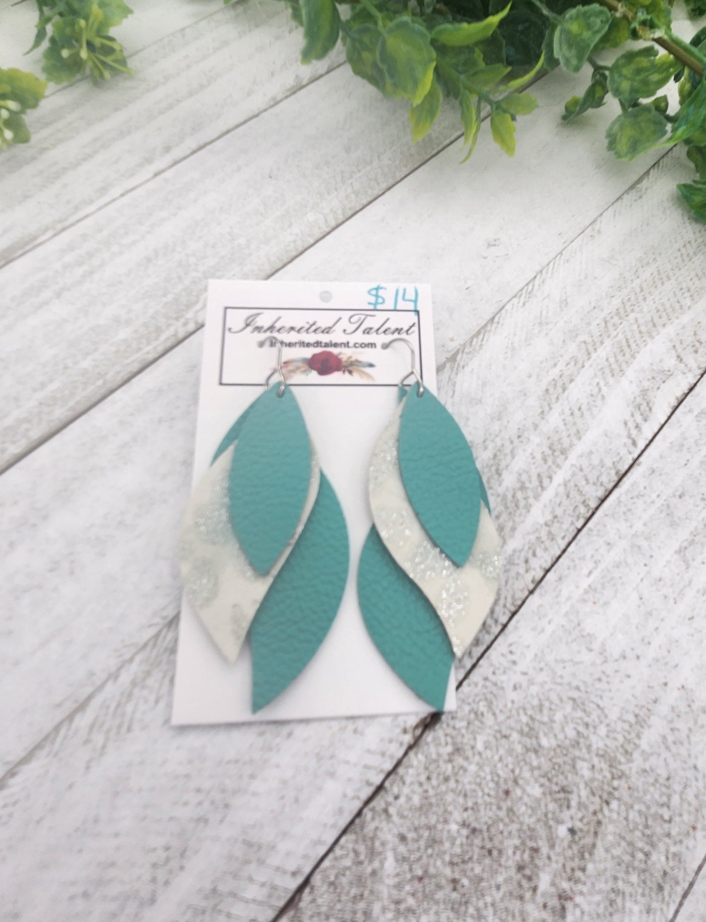 Genuine Leather Earrings