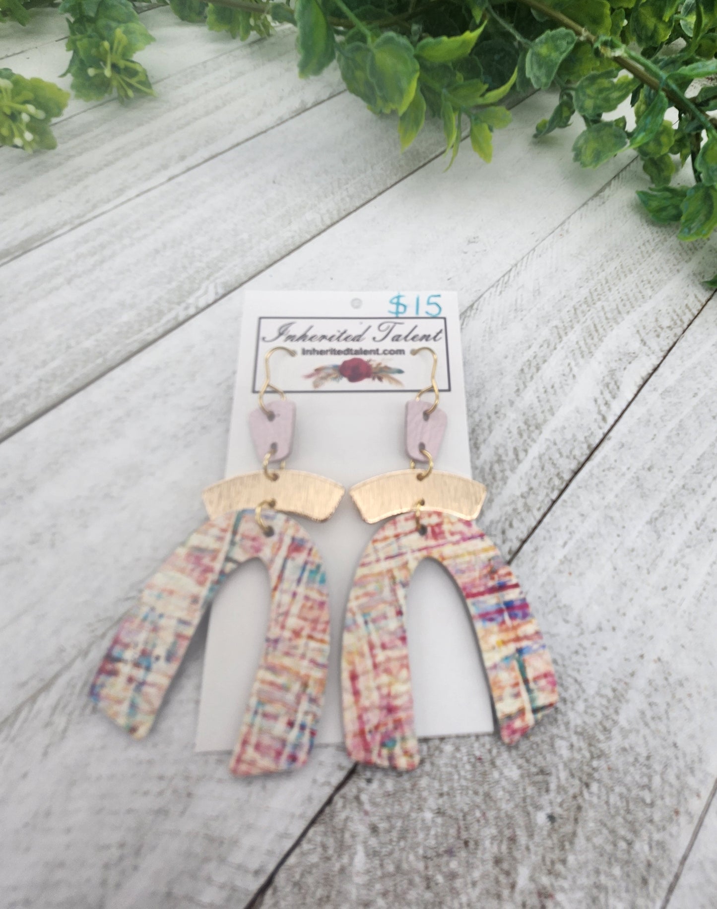 Genuine Leather Earrings