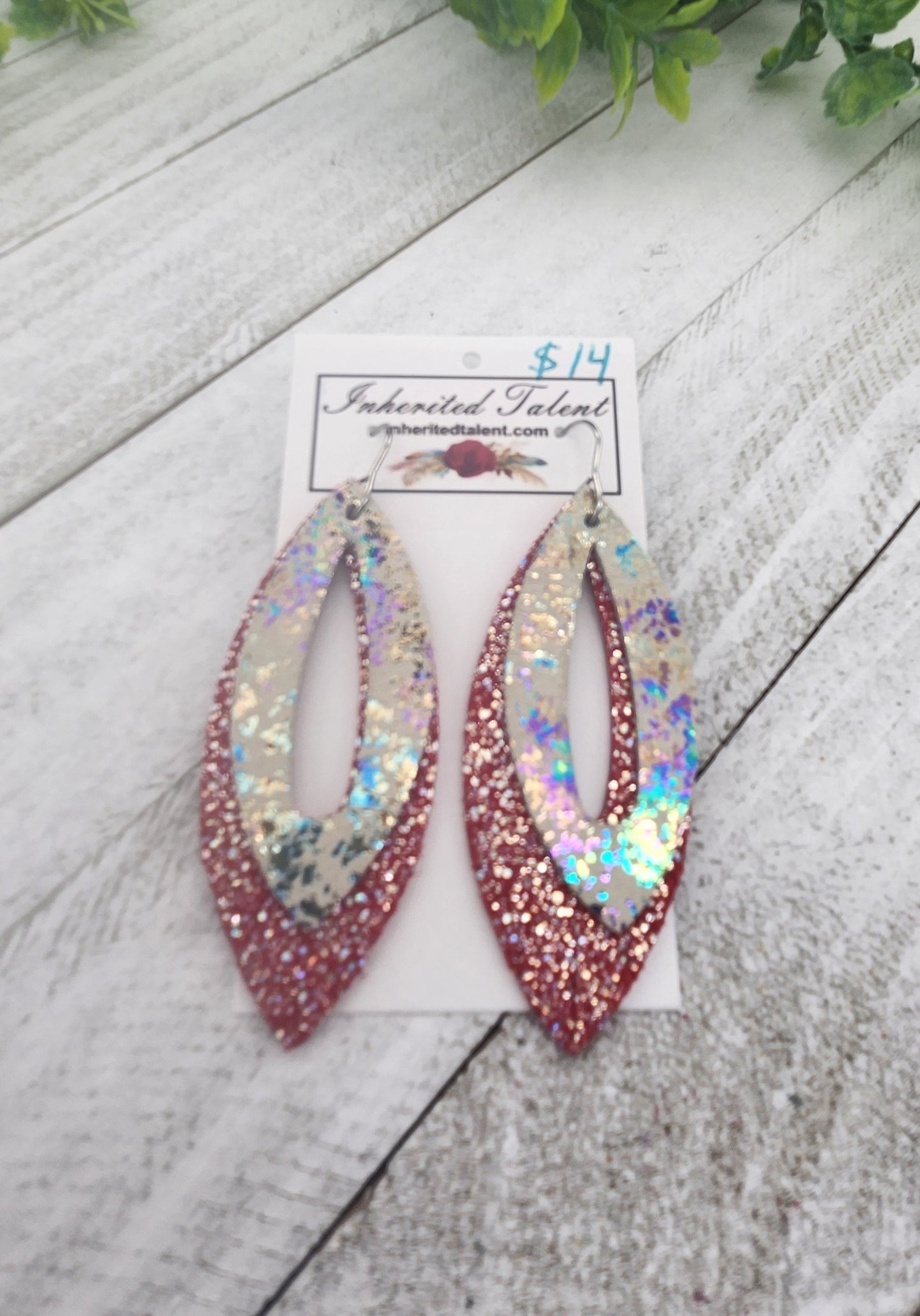 Genuine Leather Earrings