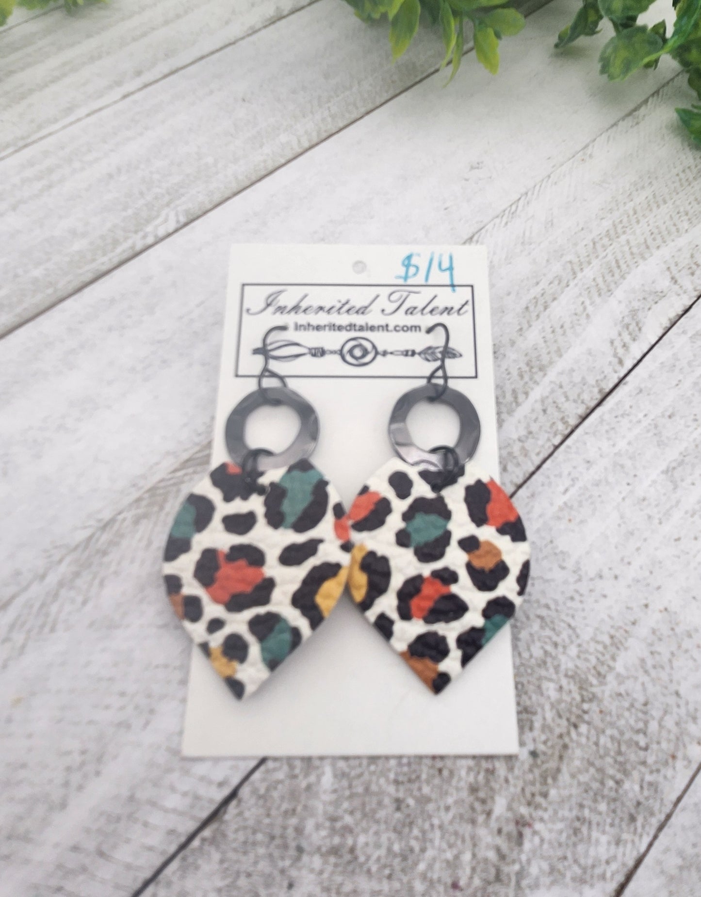 Genuine Leather Earrings