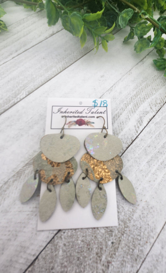 Genuine Leather Earrings