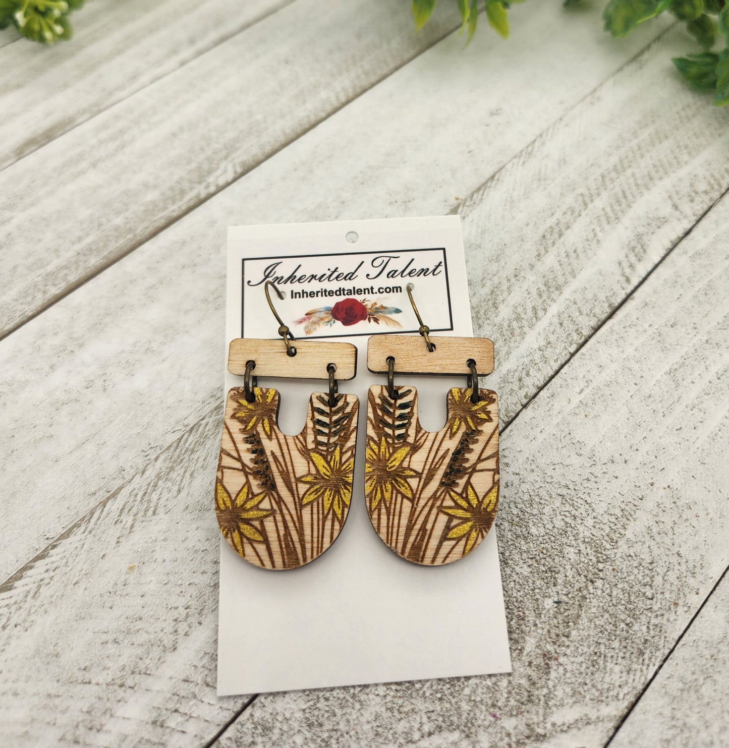 Wood Earrings