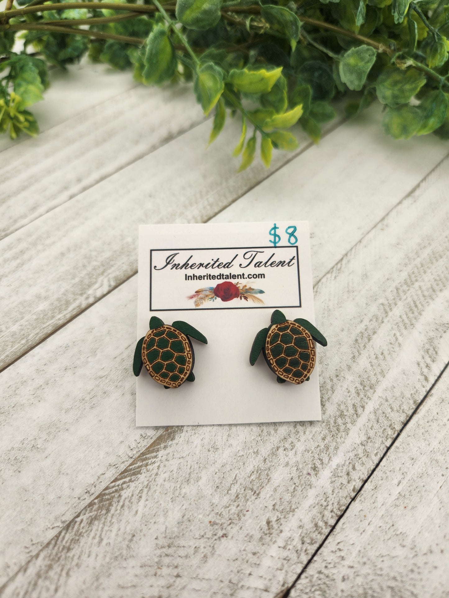 Turtle Stud Earrings