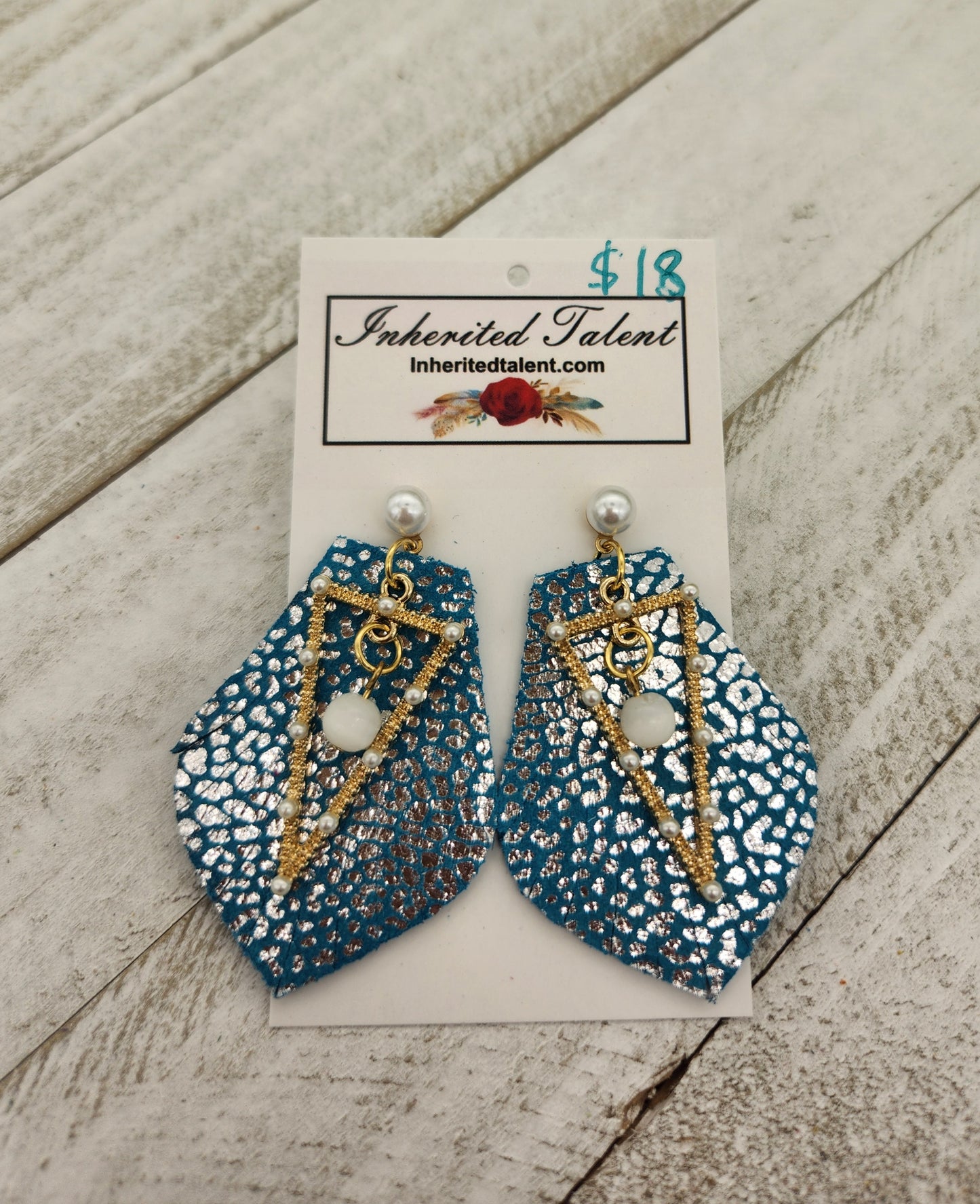 Genuine Leather Earrings