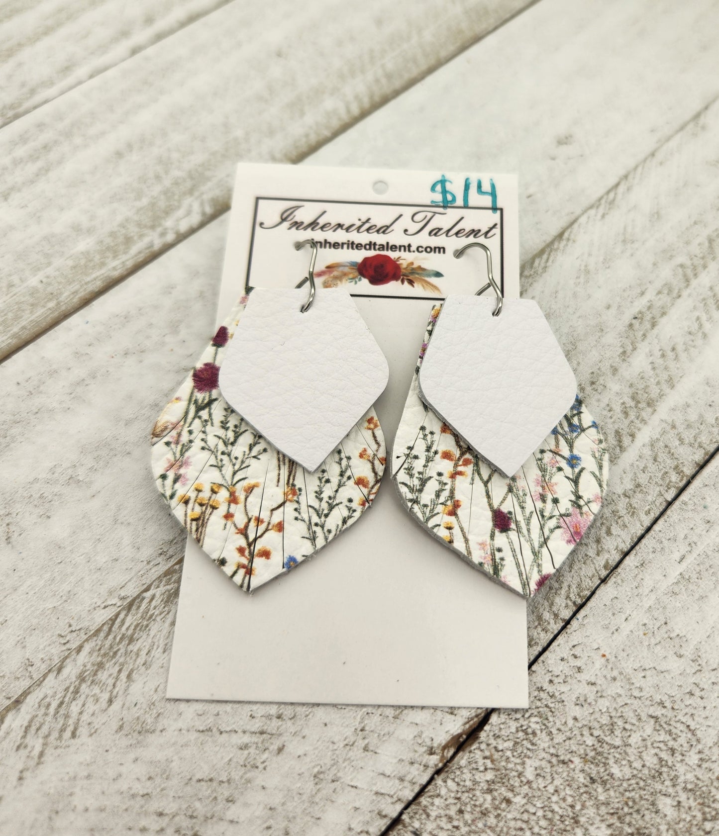 Genuine Leather Earrings