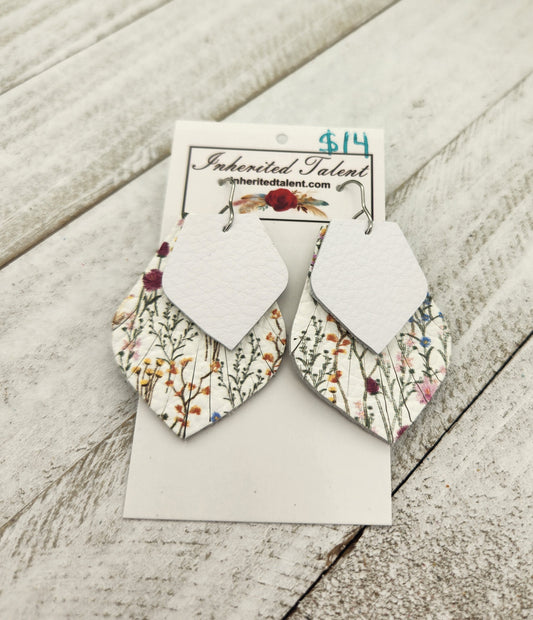 Genuine Leather Earrings