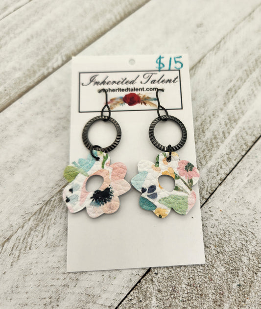 Genuine Leather Earrings
