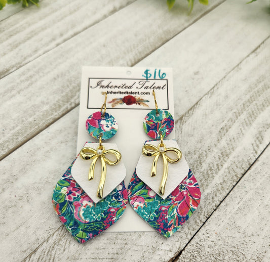 Genuine Leather Earrings