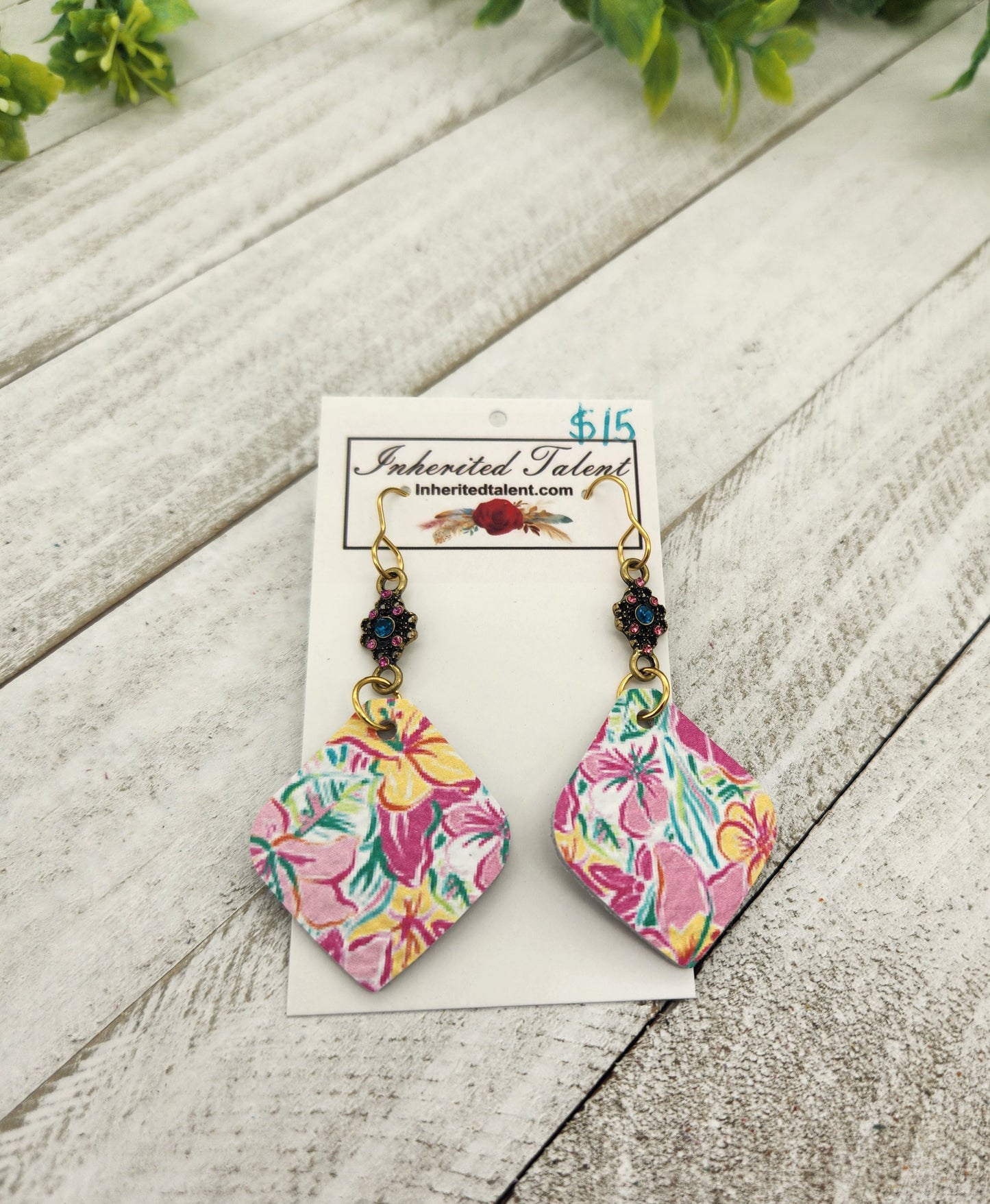 Genuine Leather Earrings