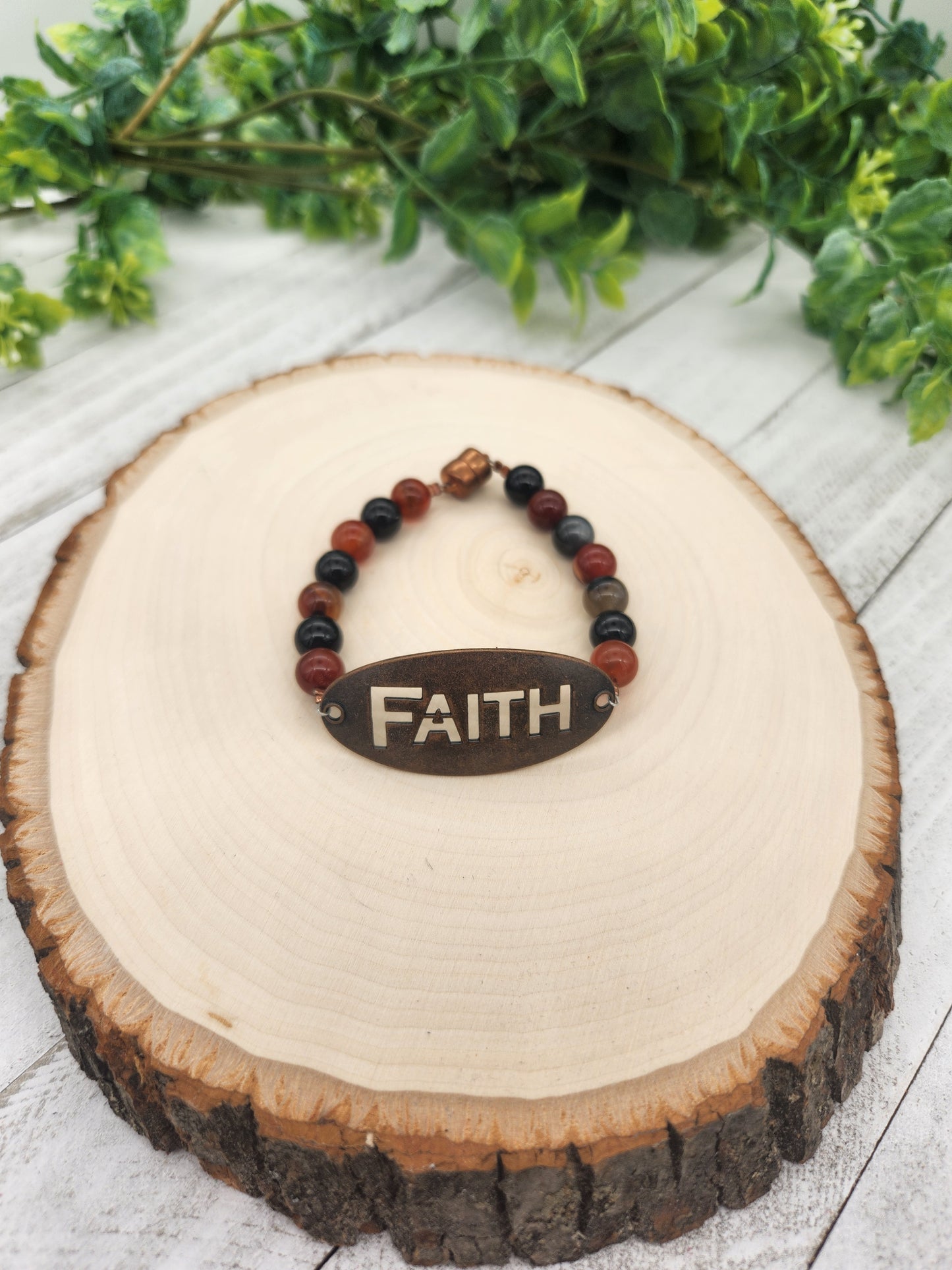 Multi Colored Faith Bracelet