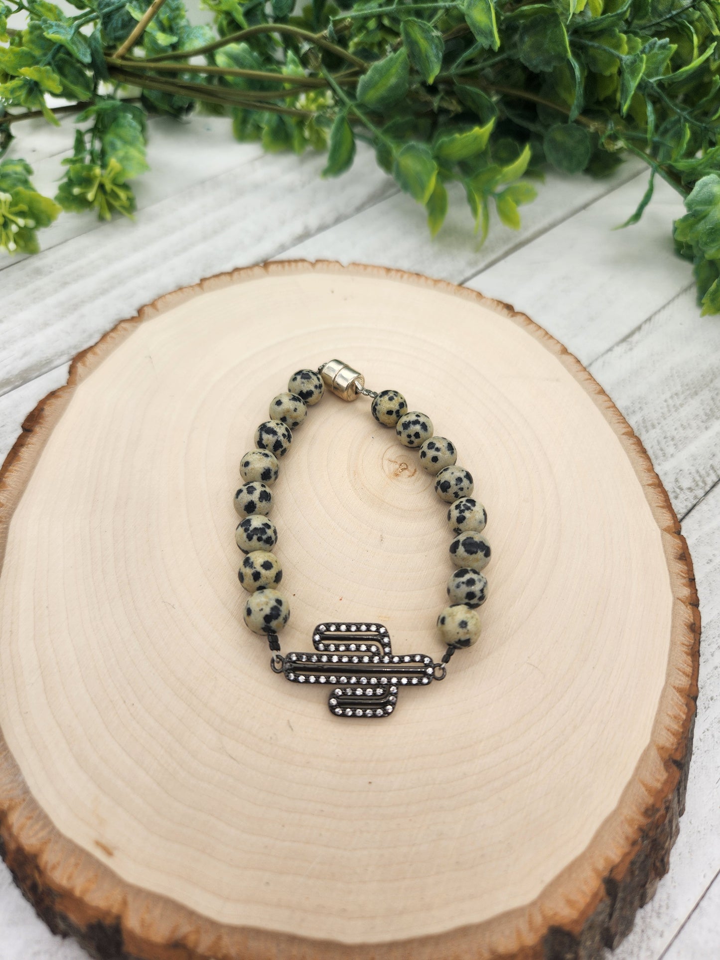 Black Cactus Bracelet