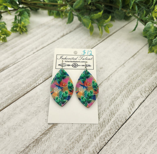 Plant Acrylic Earrings