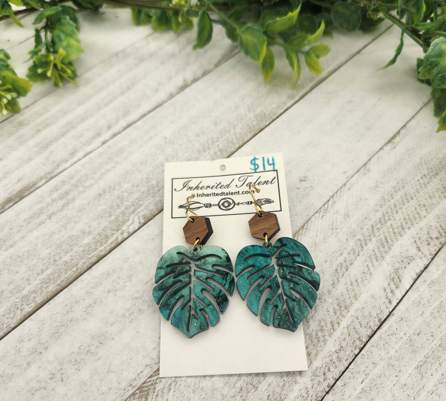 Plant Earrings