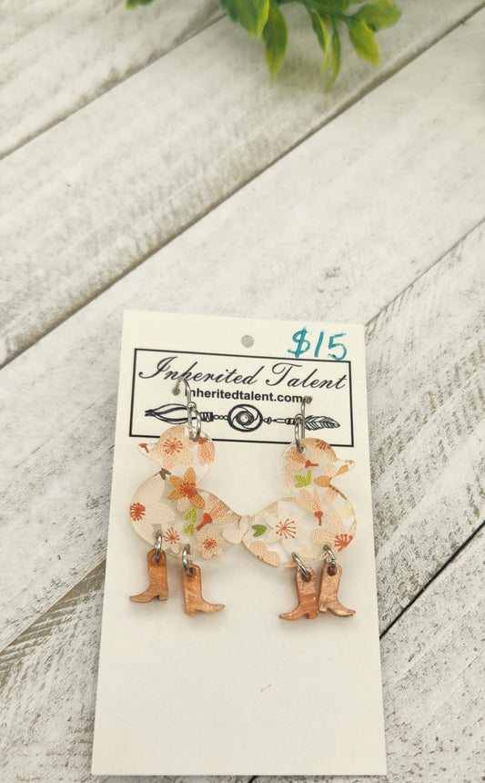 Duck Earrings