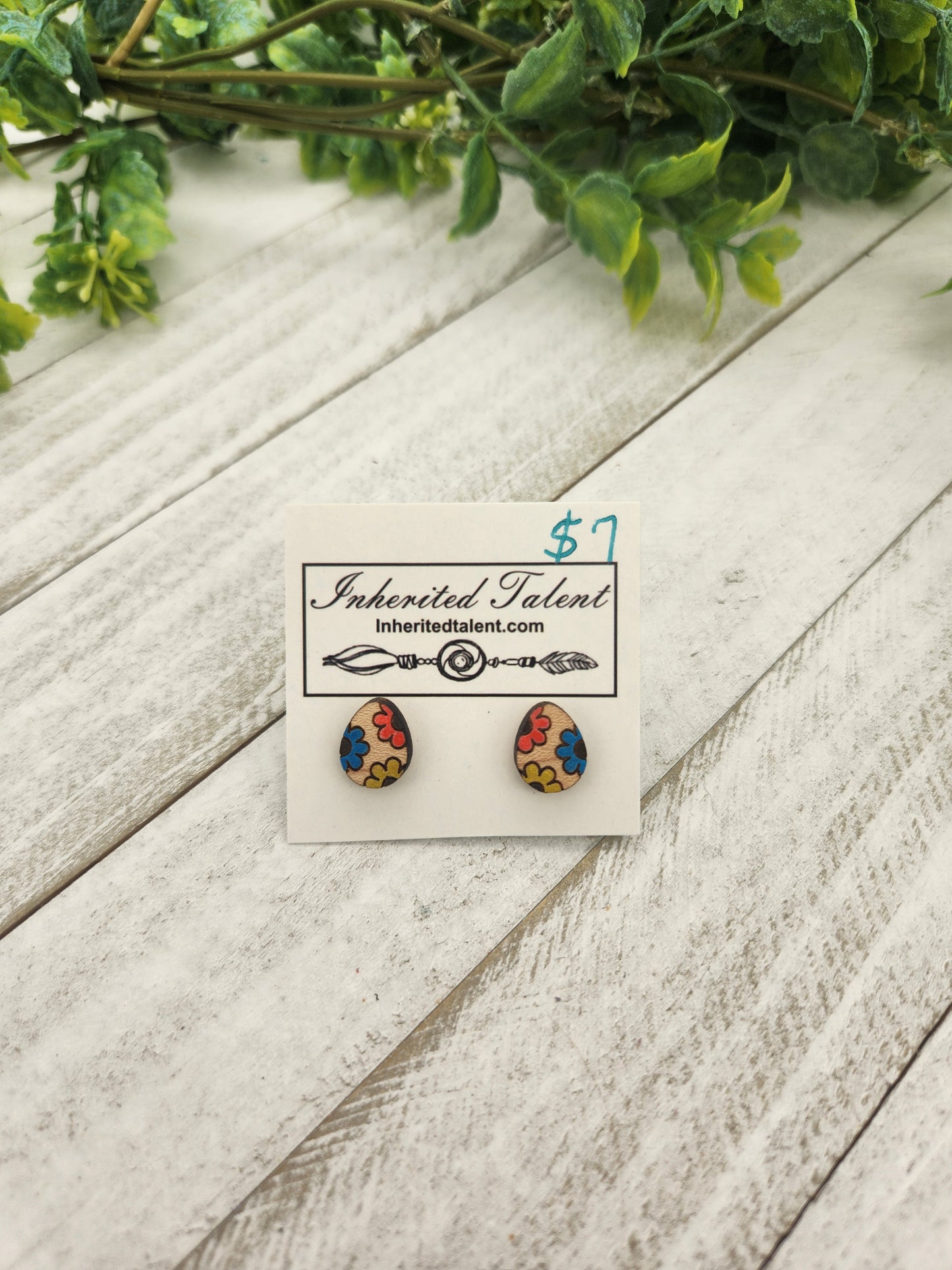 Easter Egg Stud Earrings