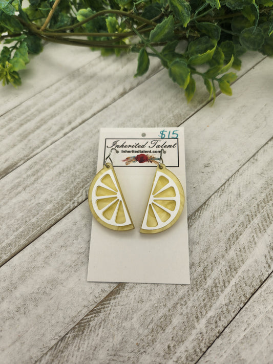 Lemon Earrings