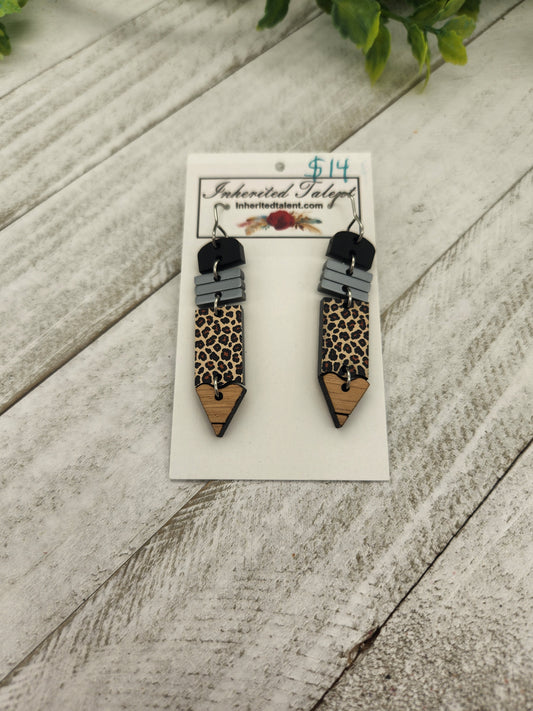 Pencil Earrings